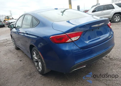 2015 Chrysler 200 S from USA, damaged, VIN 1C3CCCBG0FN518240